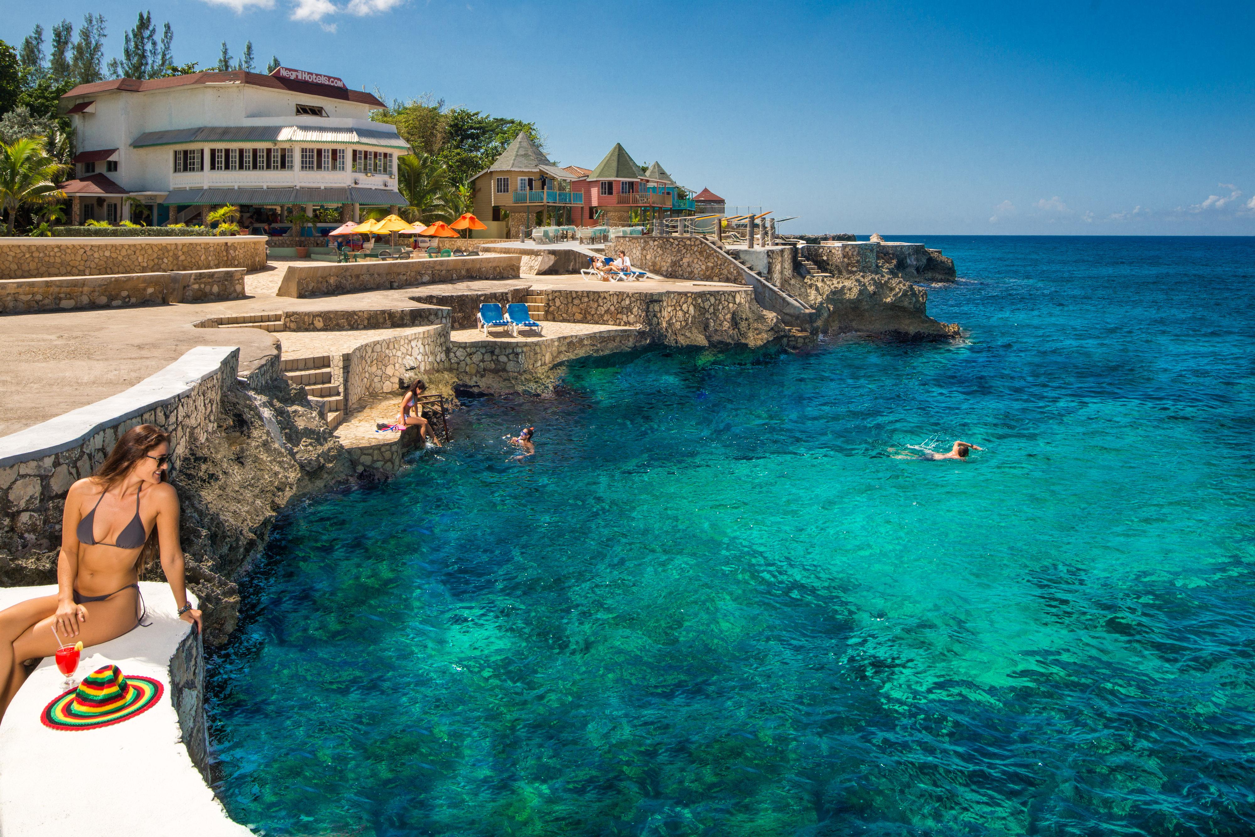 Samsara Cliff Resort Negril Exteriör bild