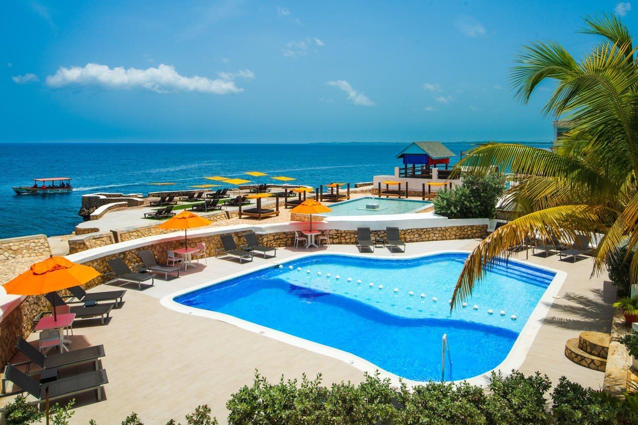 Samsara Cliff Resort Negril Exteriör bild